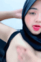 Shella Hijab Live Manja Sambil Pamer Pentil Pink