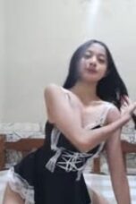 ANDINI VIRAL SANGEAN OMEK PAKE BAJU DINAS